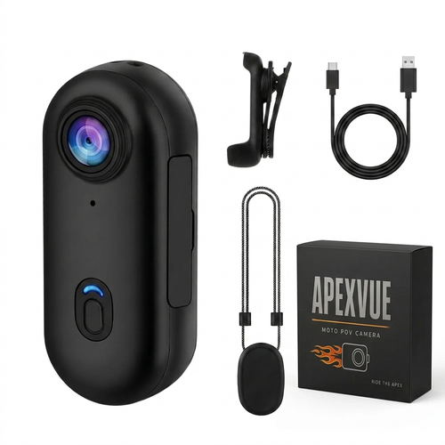ApexVue POV Camera — 4K Chest Mount